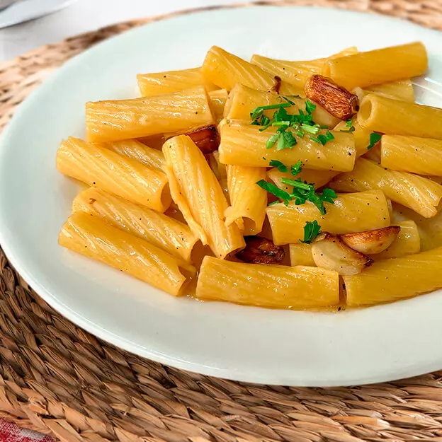 Spinach macaroni